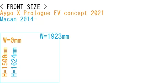 #Aygo X Prologue EV concept 2021 + Macan 2014-